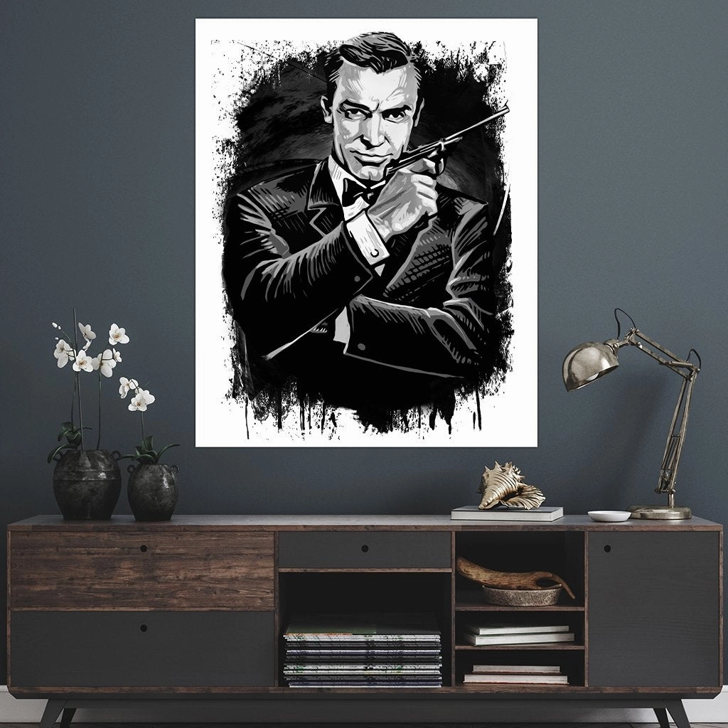 007 No Color Print by David Drake 