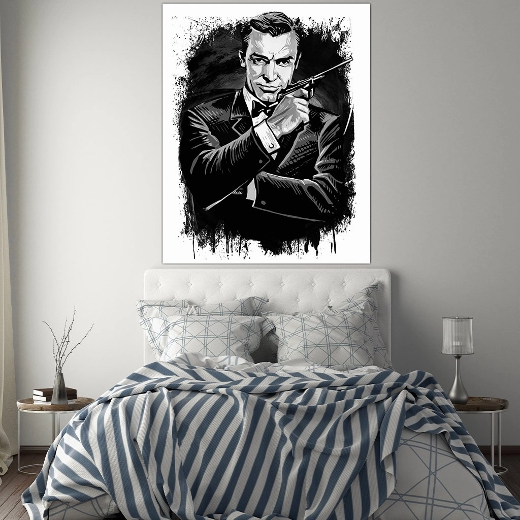 007 No Color Print by David Drake 