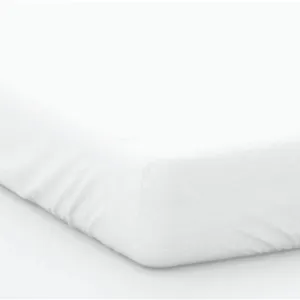 200 Thread Count Cotton Percale Fitted Bed Sheet White modern fashion rug  