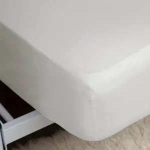 400 Thread Count Egyptian 100% Cotton Fitted Bed Sheet Ivory modern fashion rug  