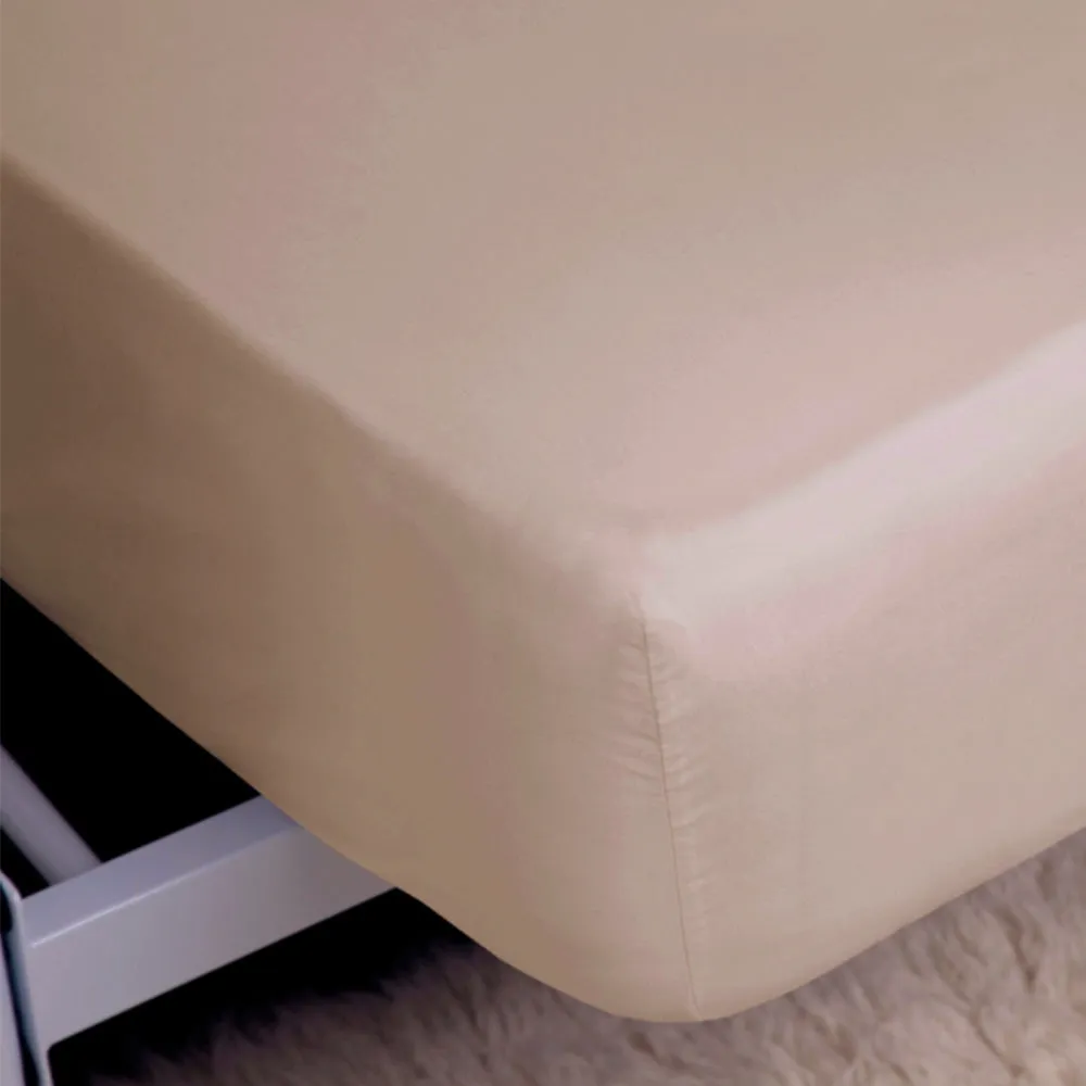 400 Thread Count Egyptian 100% Cotton Fitted Bed Sheet Oyster modern fashion rug  