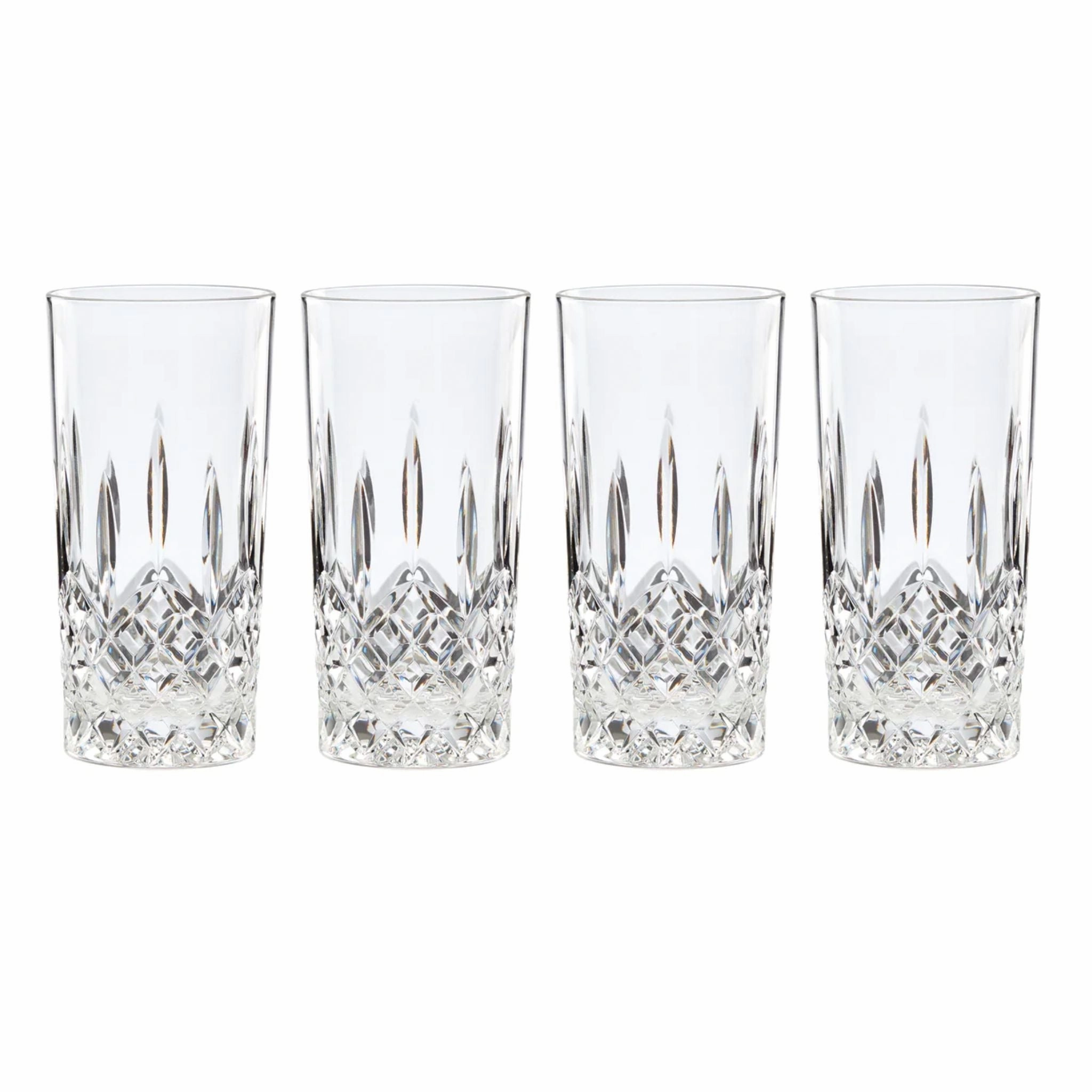 4pc Hiball Glass Set cute desktop display