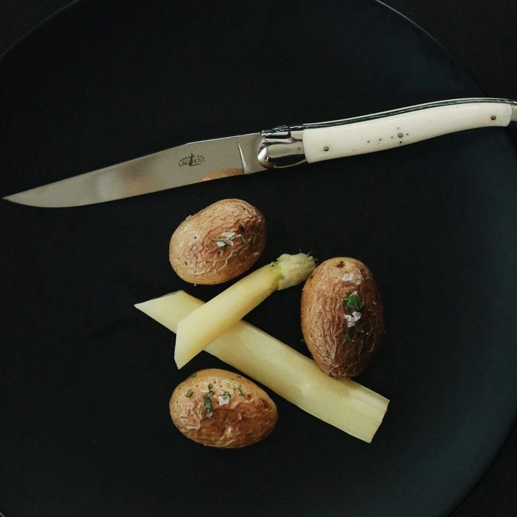 6 Piece Steak Knife Set in Bone Handle