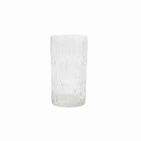 70's Inspired Hand Blown Highball Glasses mini desktop sculpture