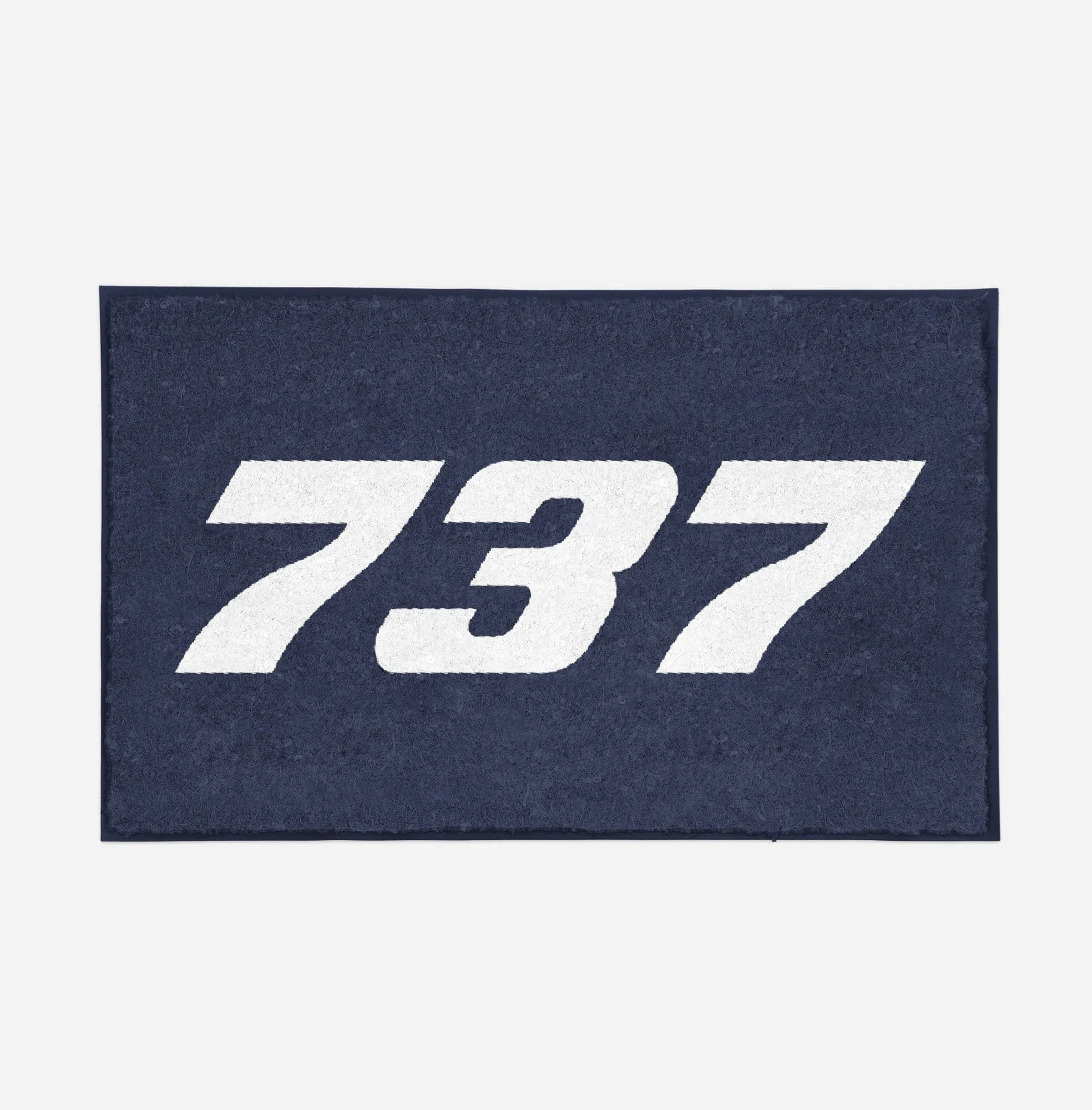 737 Flat Text Designed Door Mats
