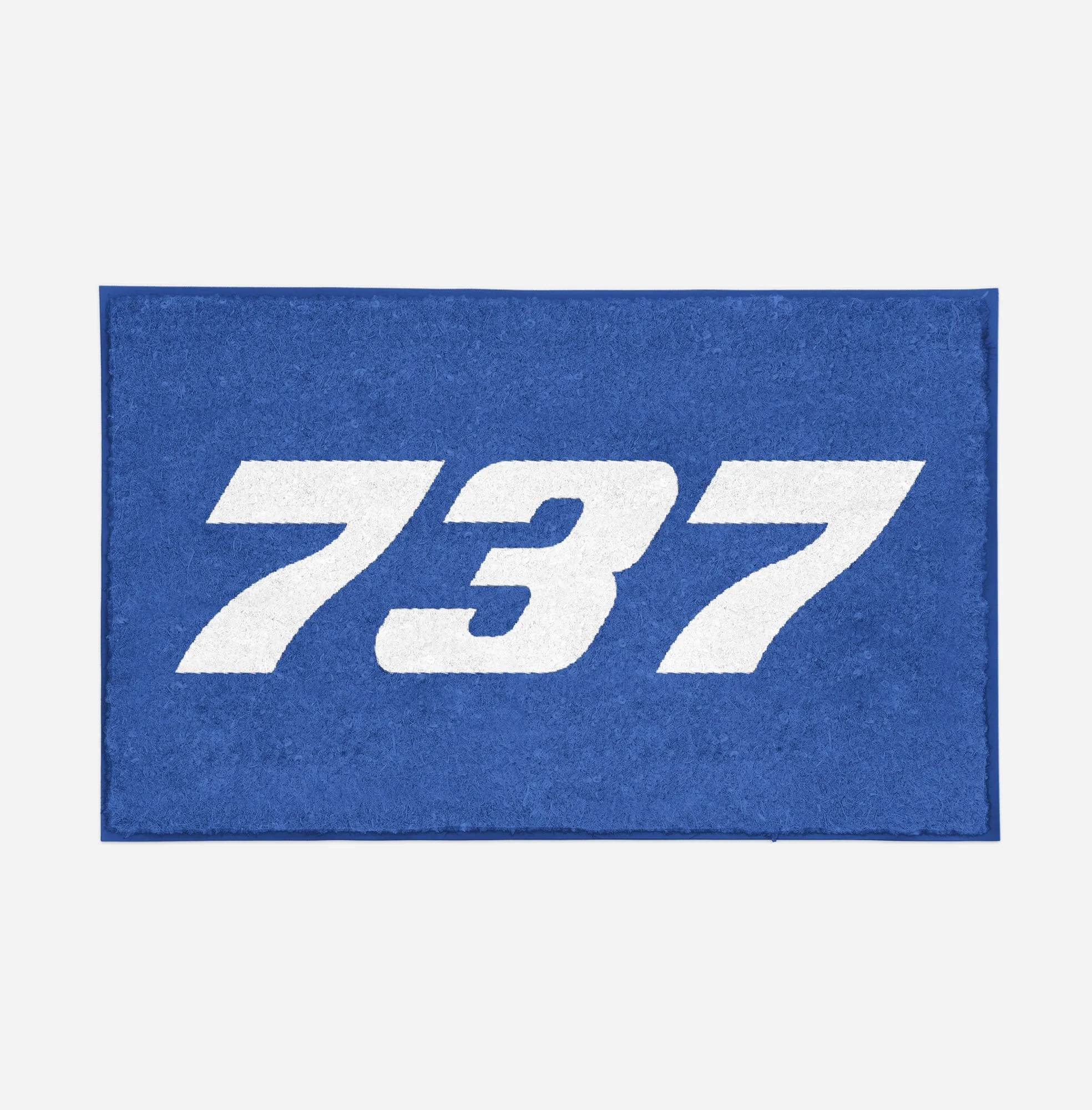 737 Flat Text Designed Door Mats