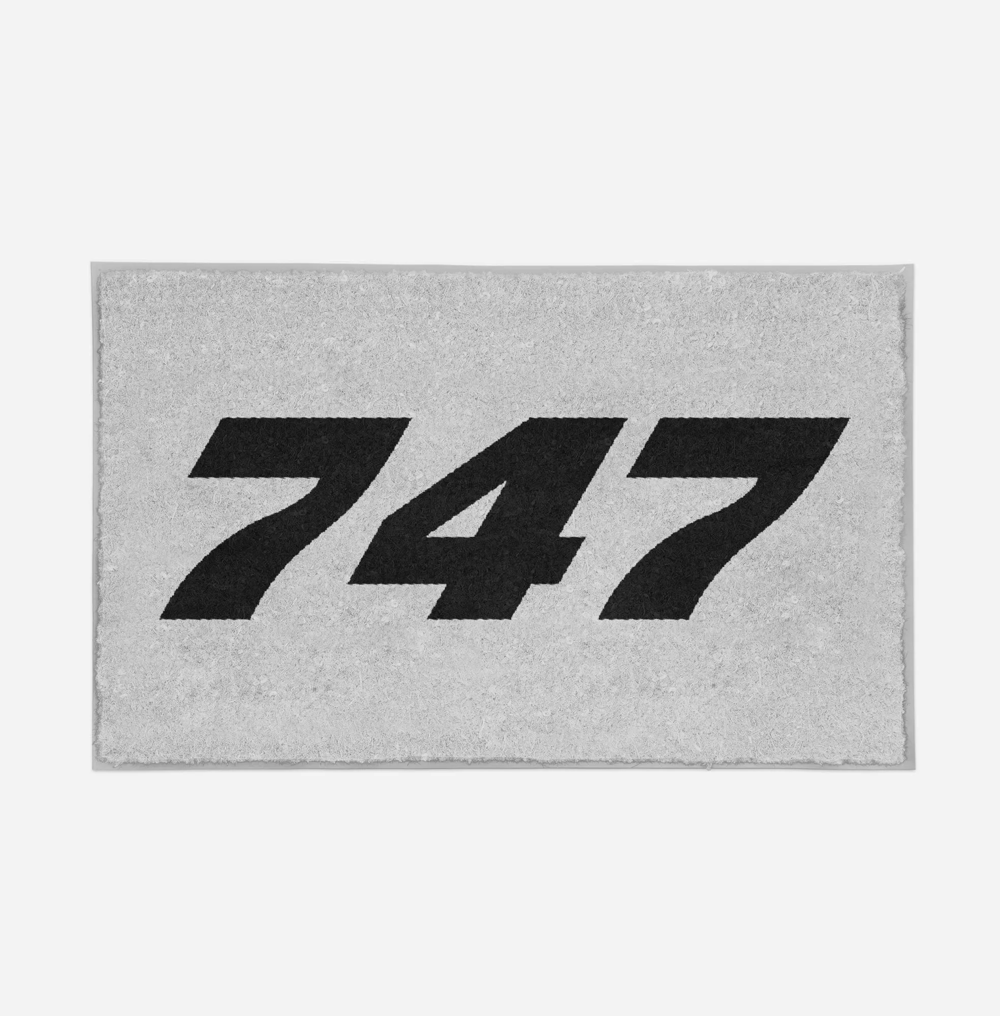 747 Flat Text Designed Door Mats