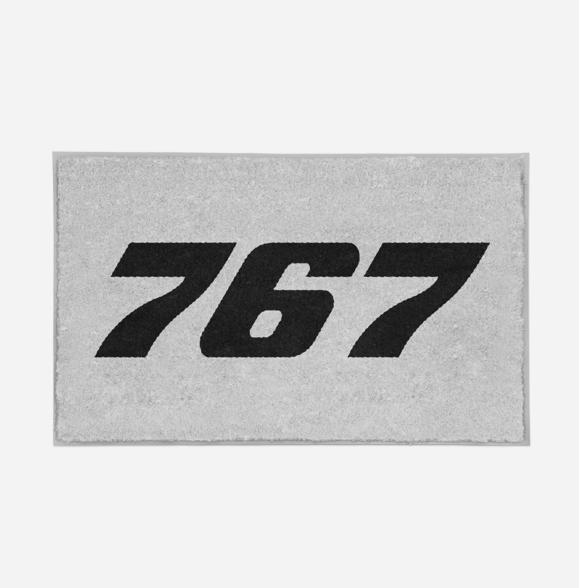 767 Flat Text Designed Door Mats