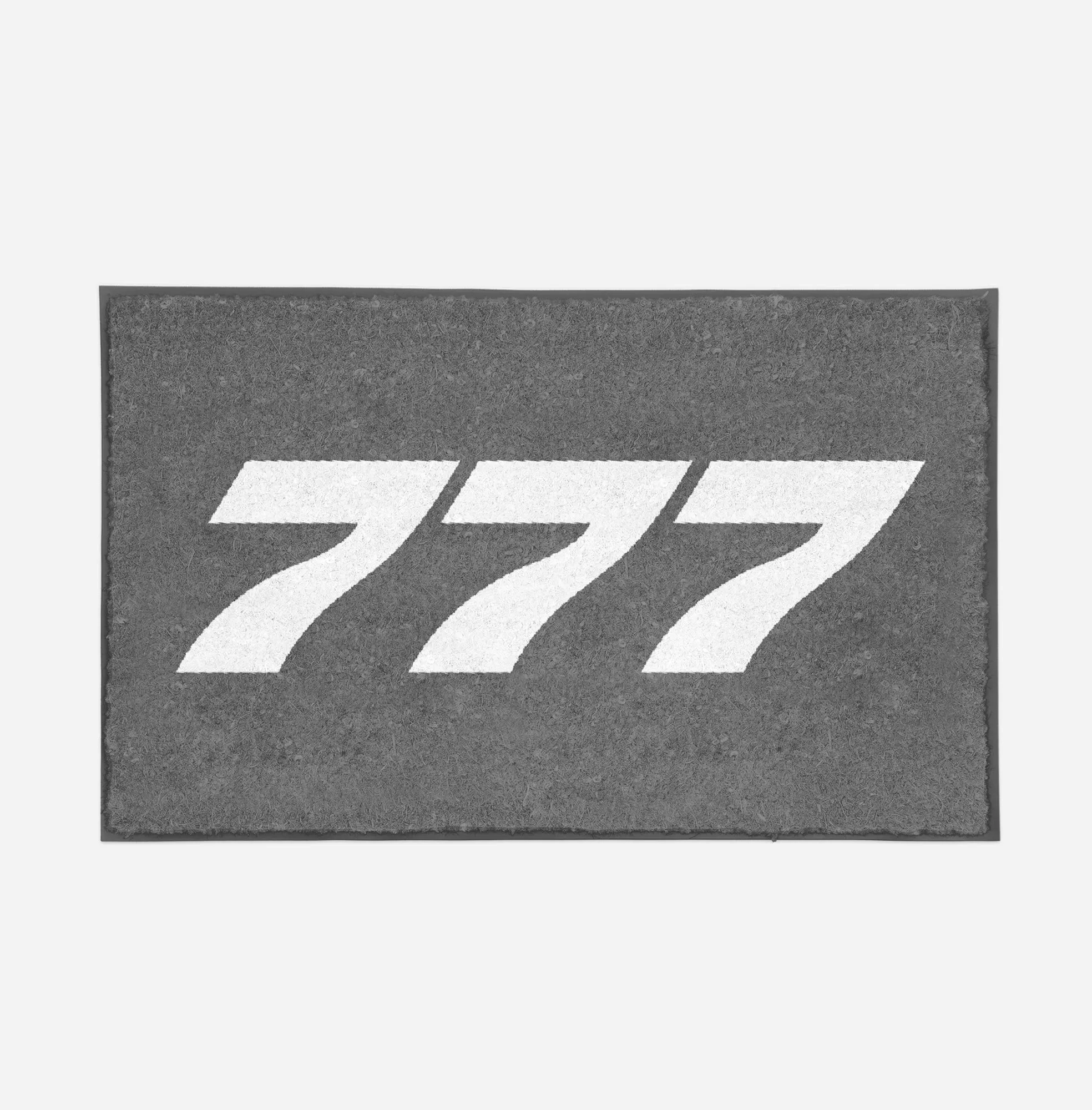 777 Flat Text Designed Door Mats