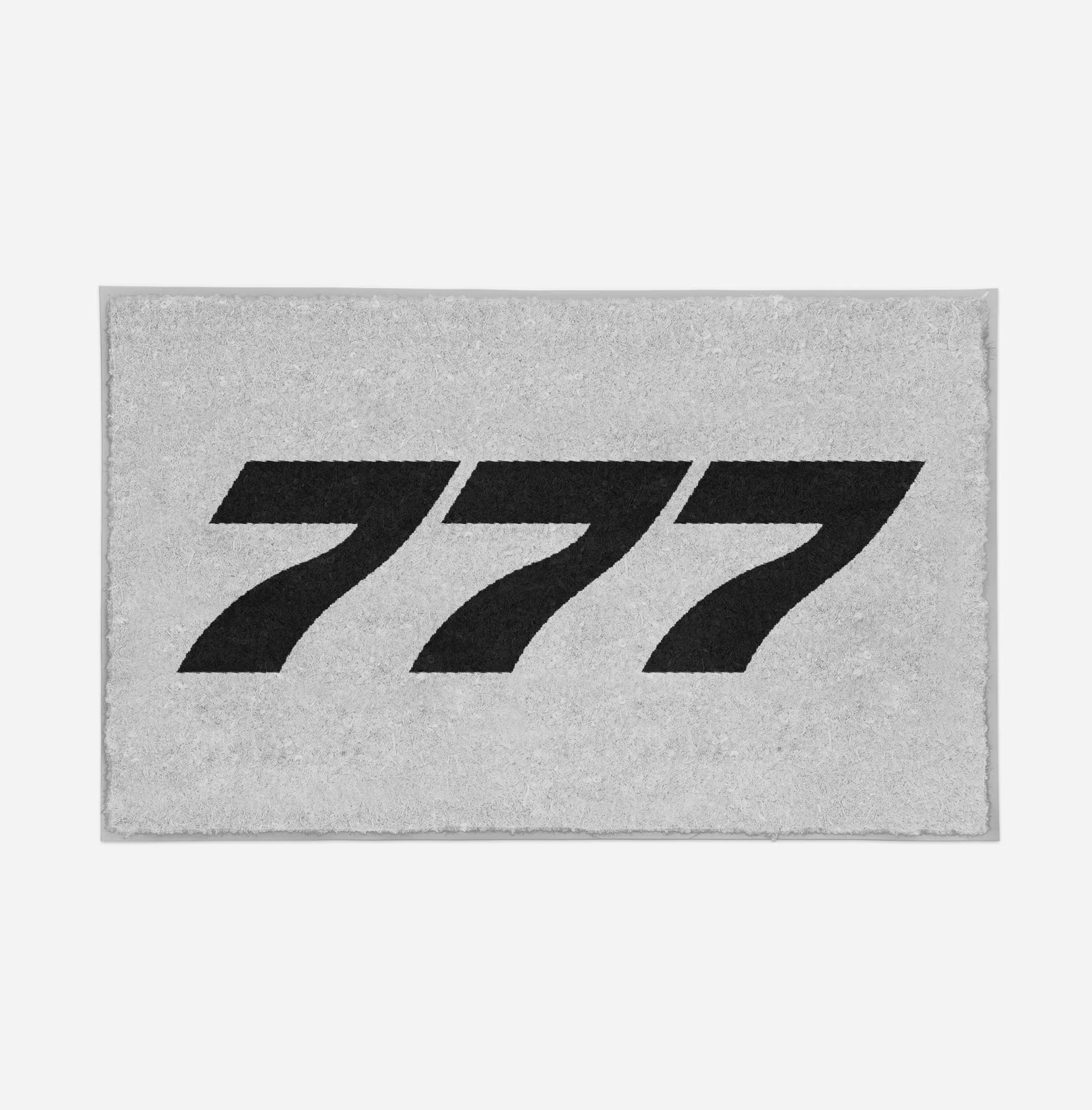 777 Flat Text Designed Door Mats