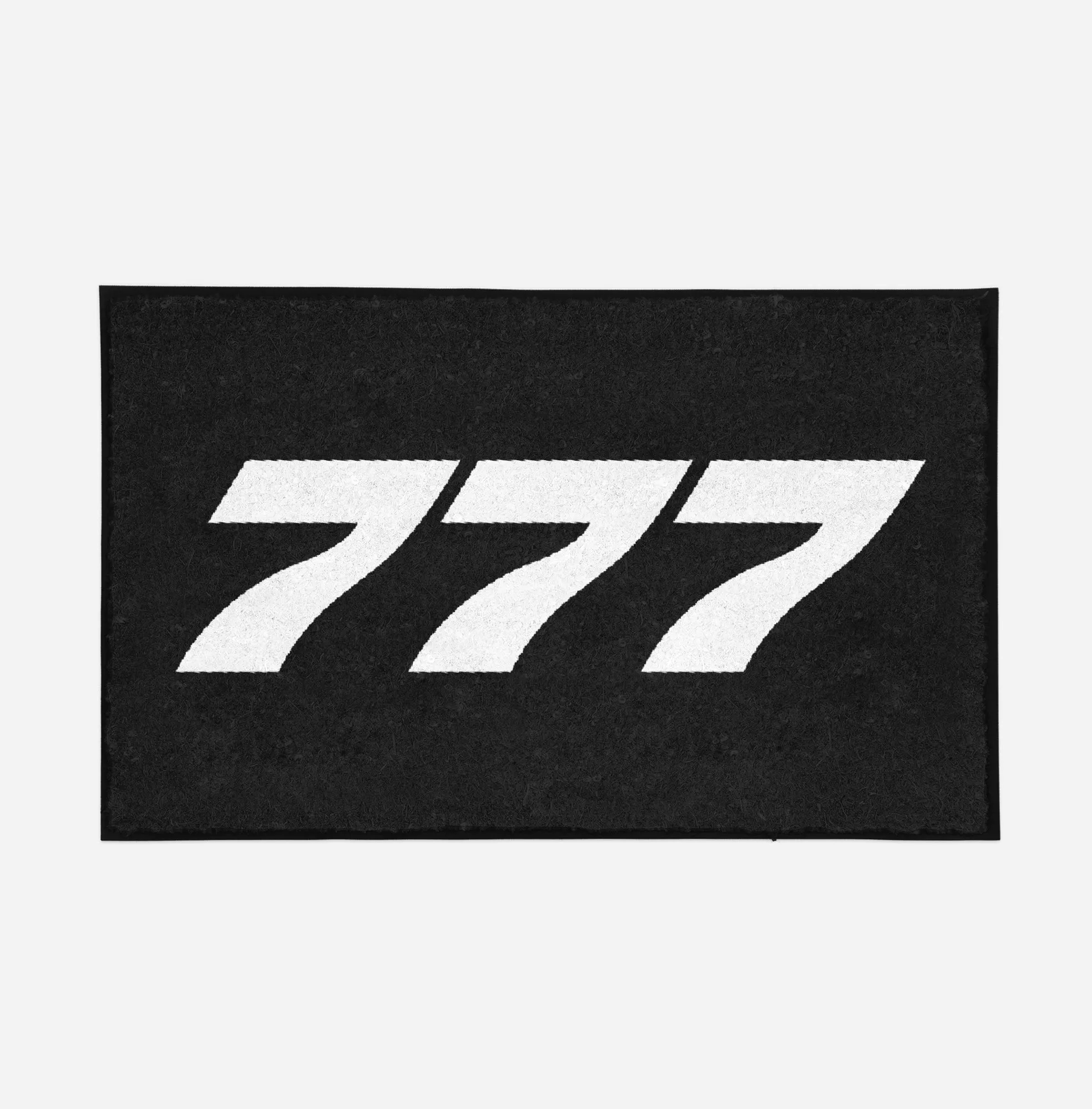 777 Flat Text Designed Door Mats