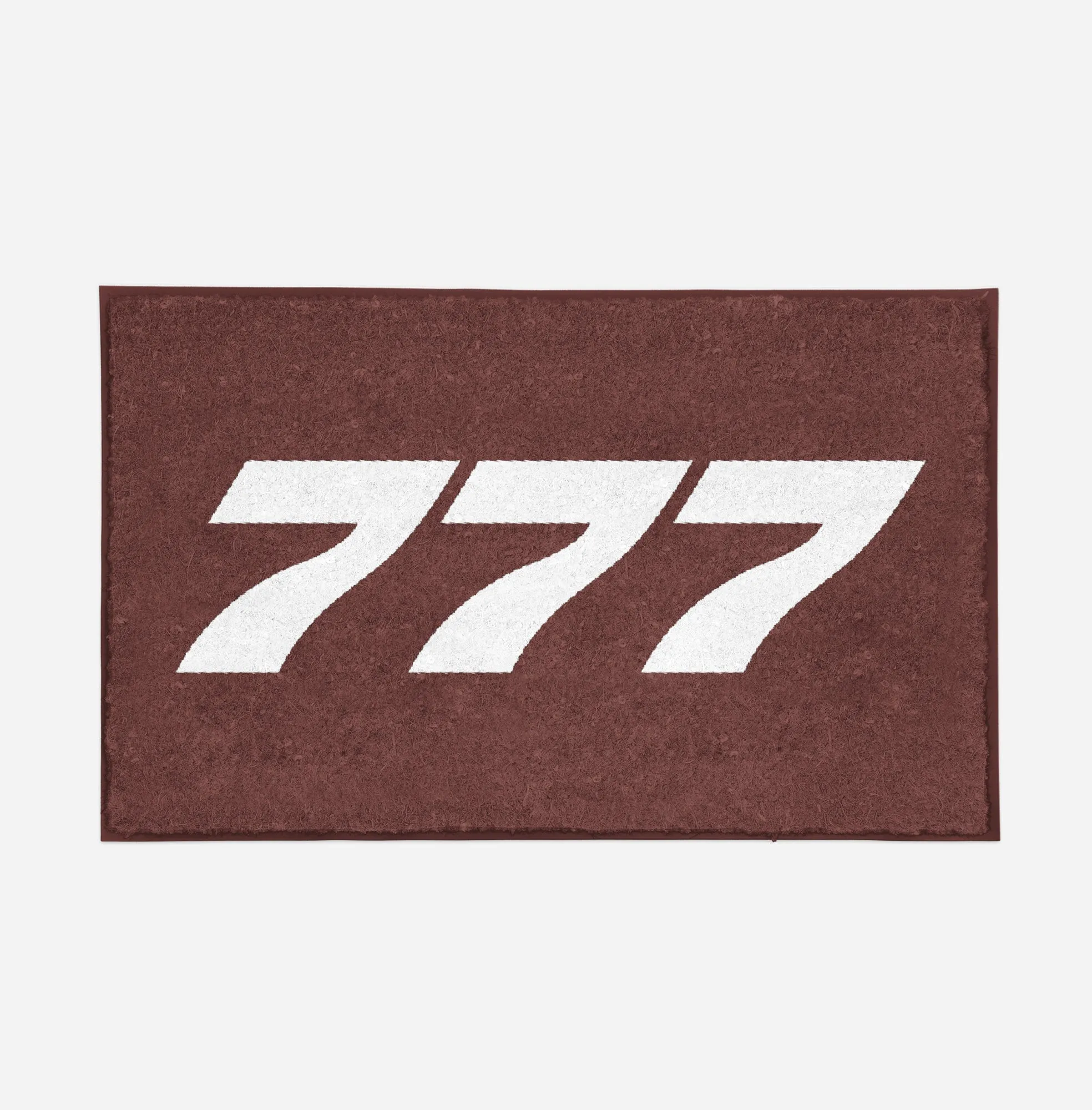 777 Flat Text Designed Door Mats