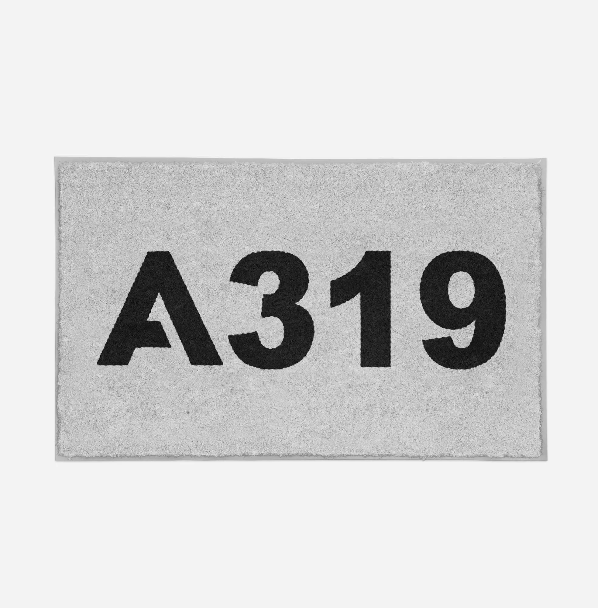 A319 Flat Text Designed Door Mats