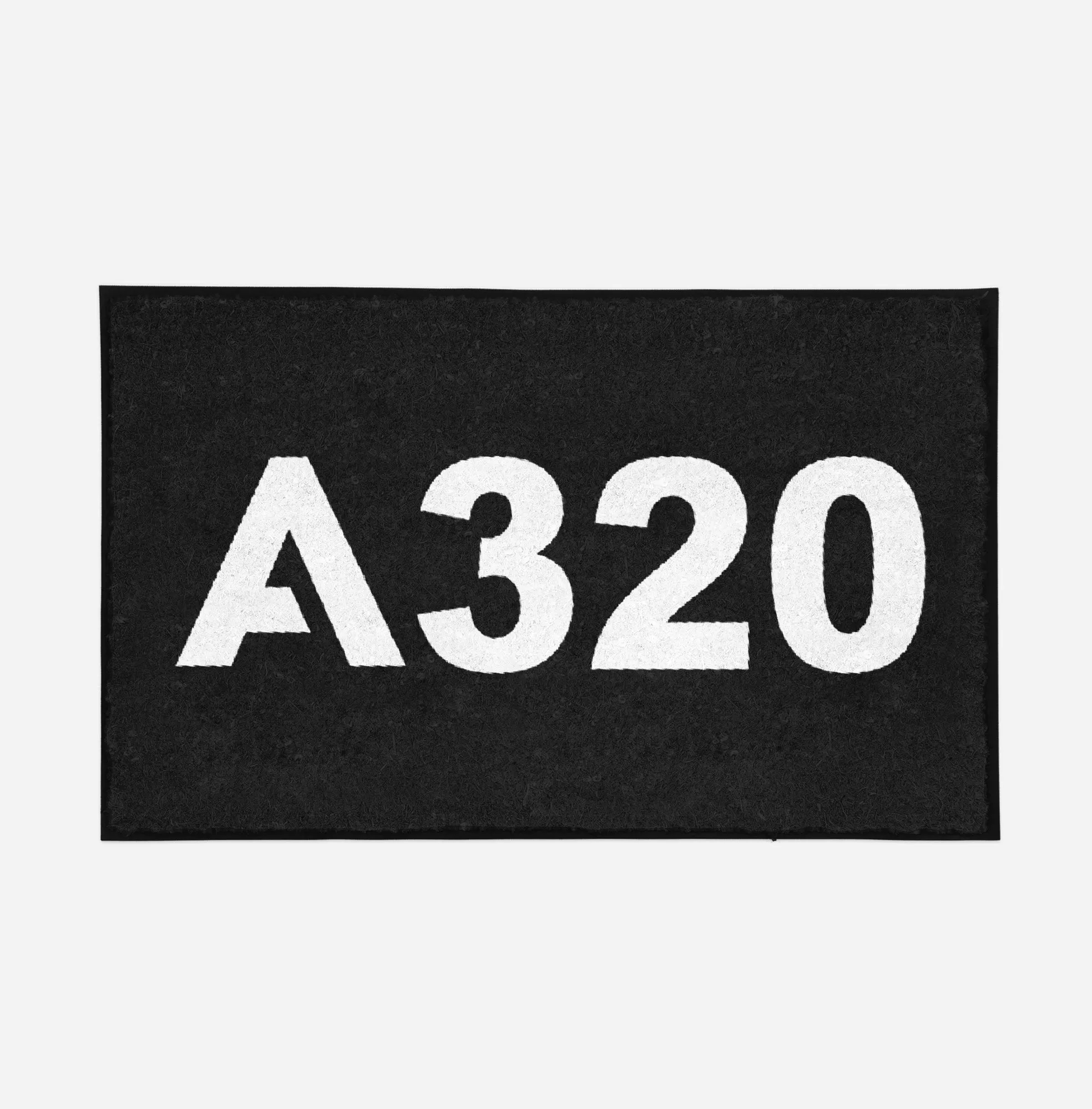 A320 Flat Text Designed Door Mats