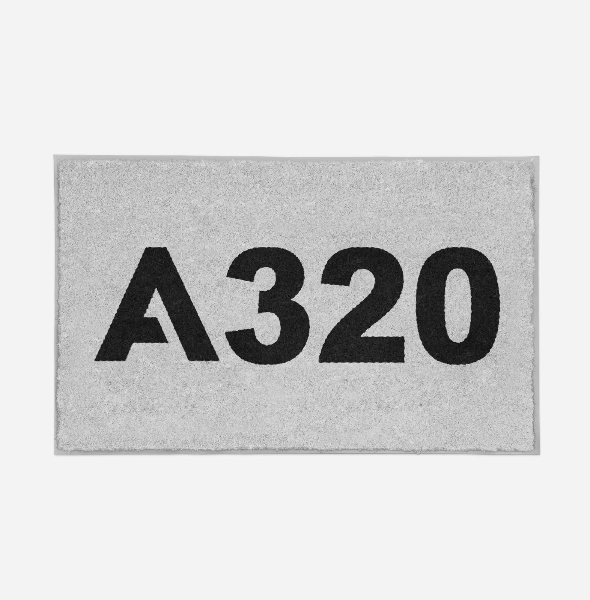 A320 Flat Text Designed Door Mats