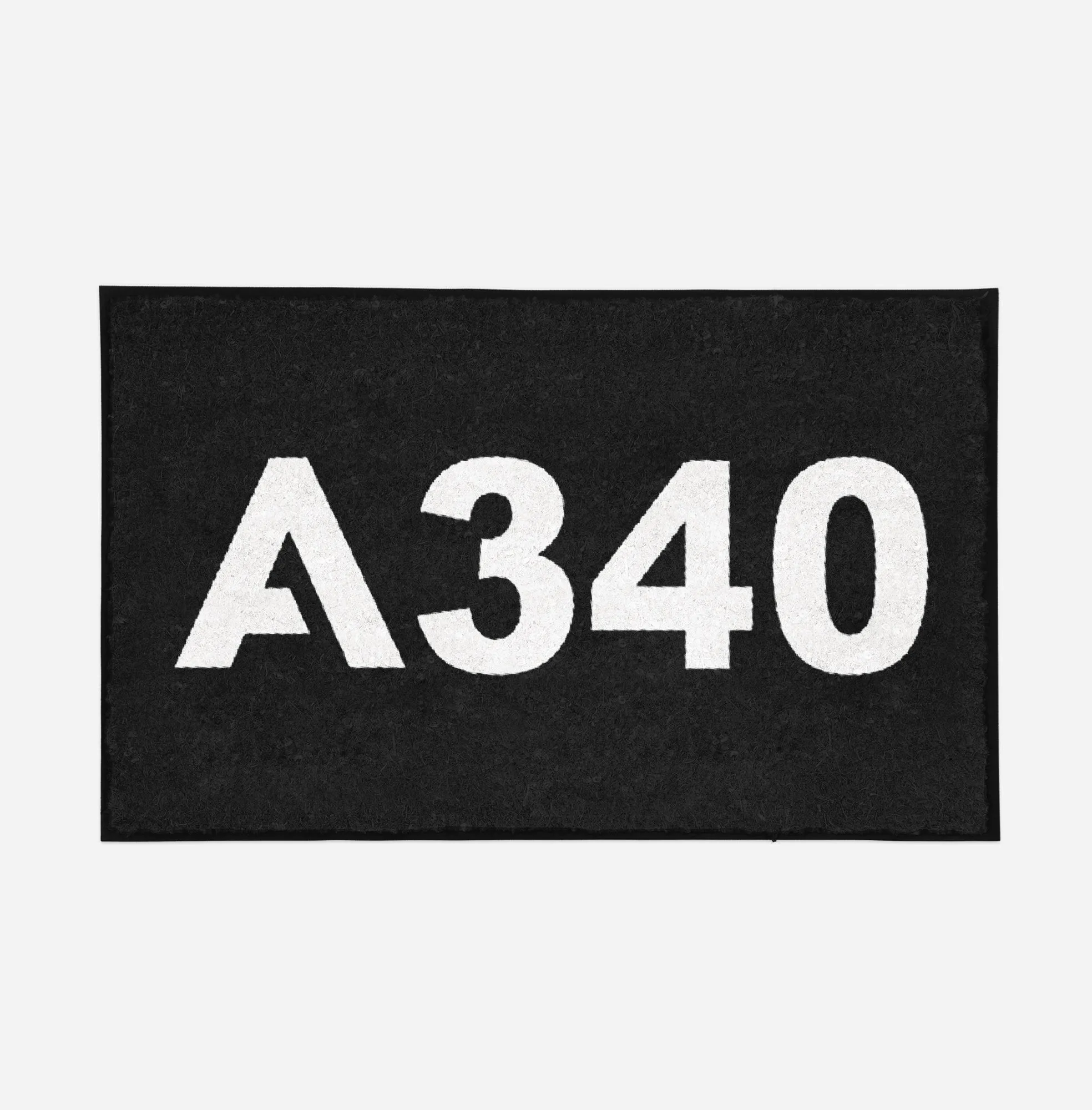 A340 Flat Text Designed Door Mats
