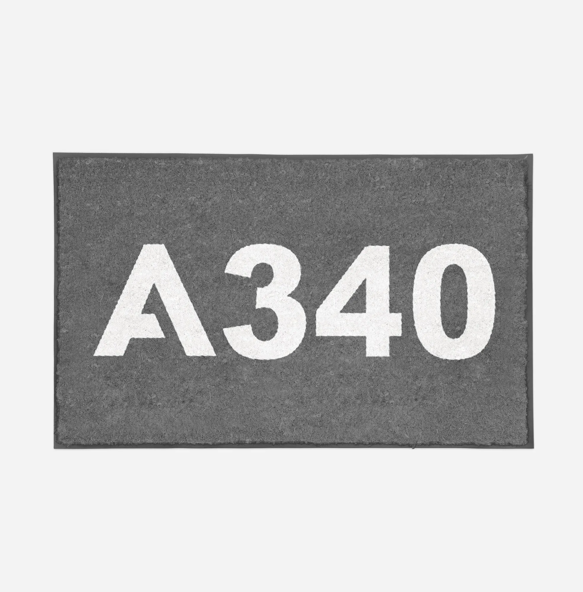 A340 Flat Text Designed Door Mats