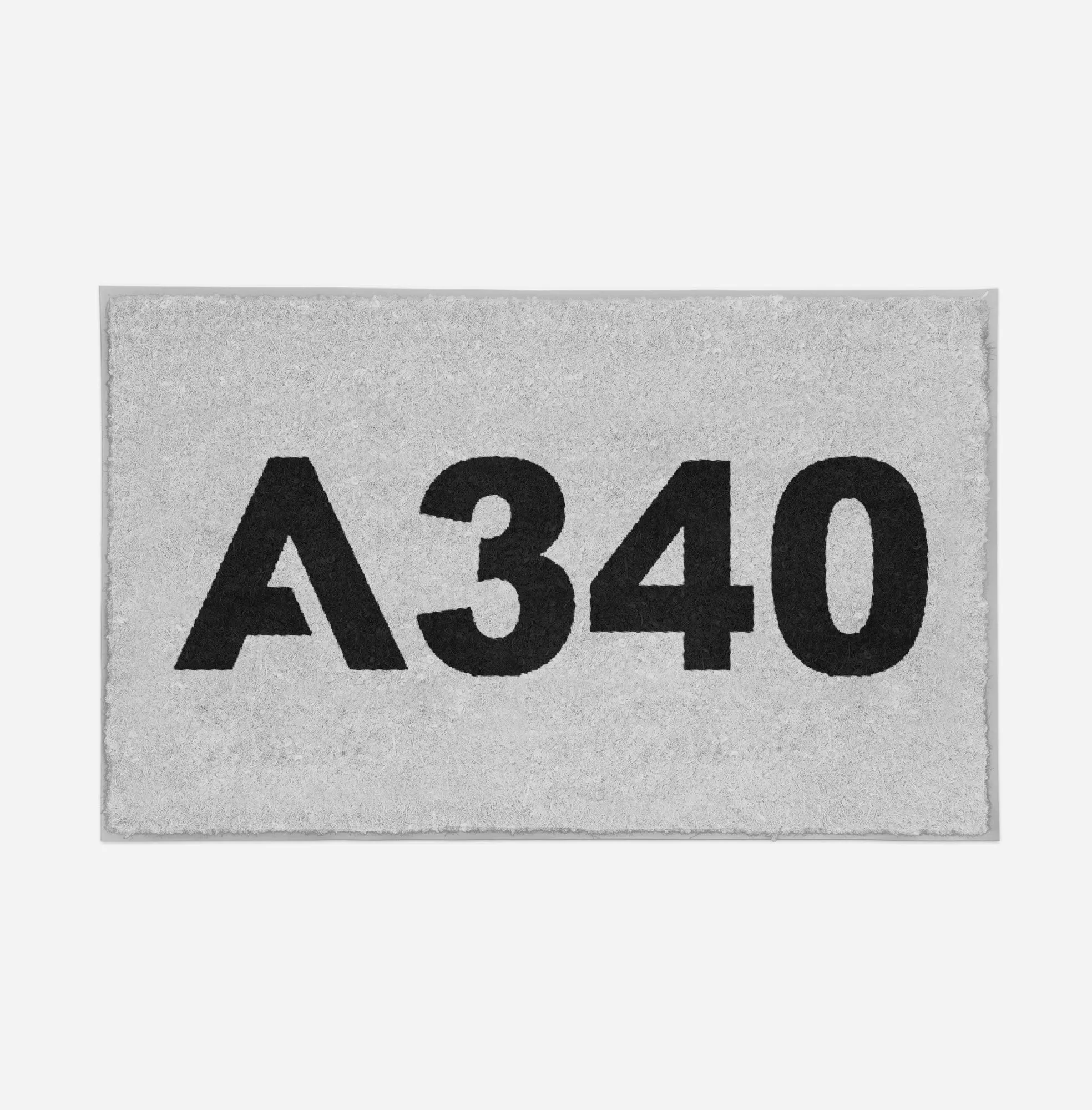A340 Flat Text Designed Door Mats