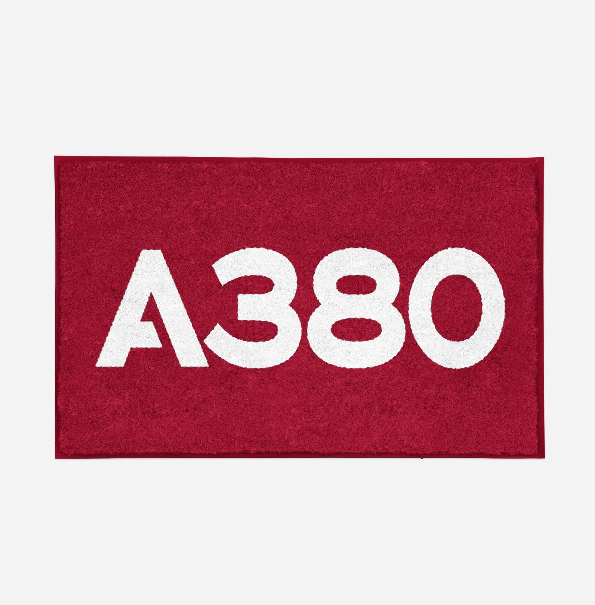 A380 Flat Text Designed Door Mats