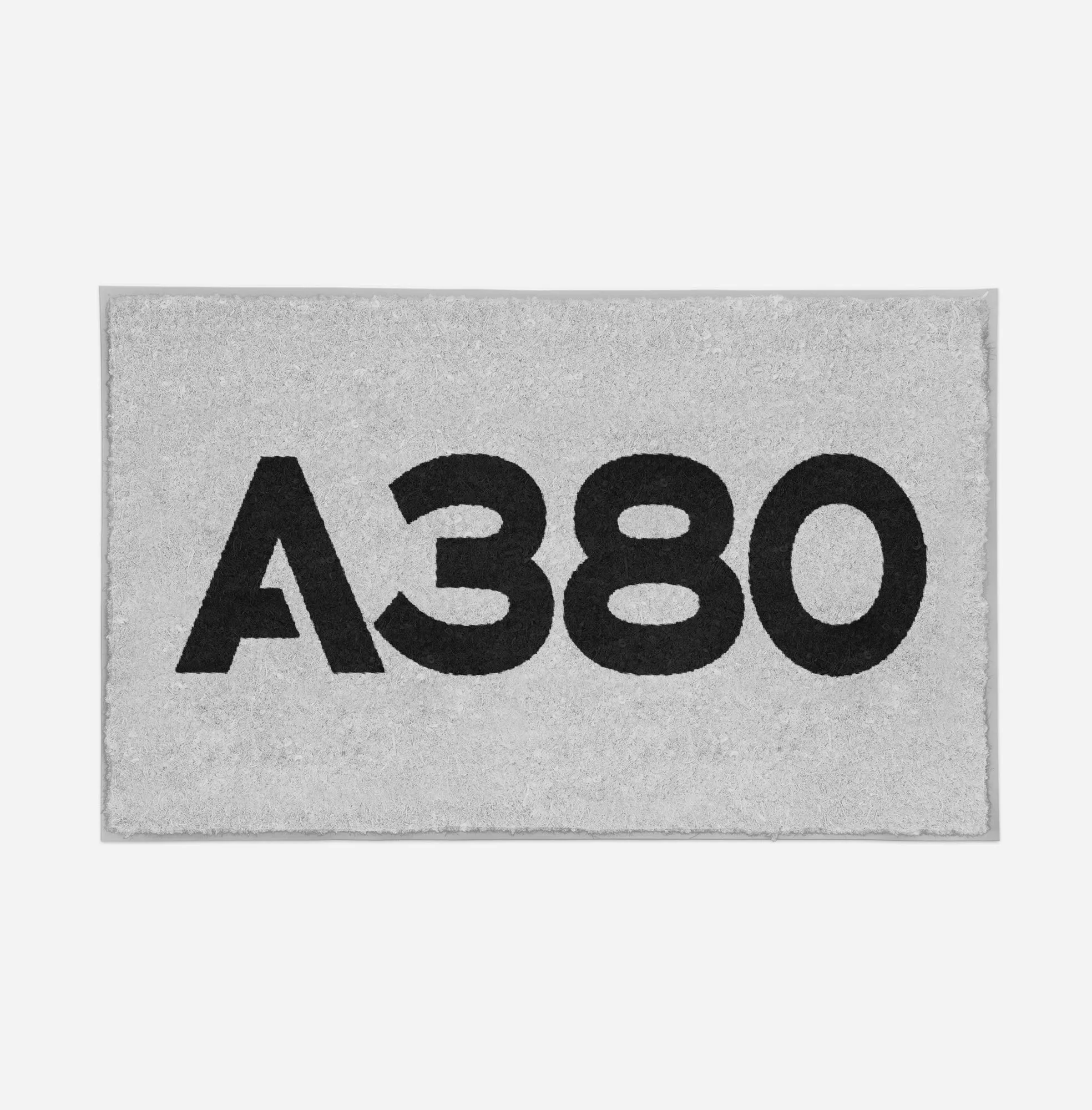 A380 Flat Text Designed Door Mats