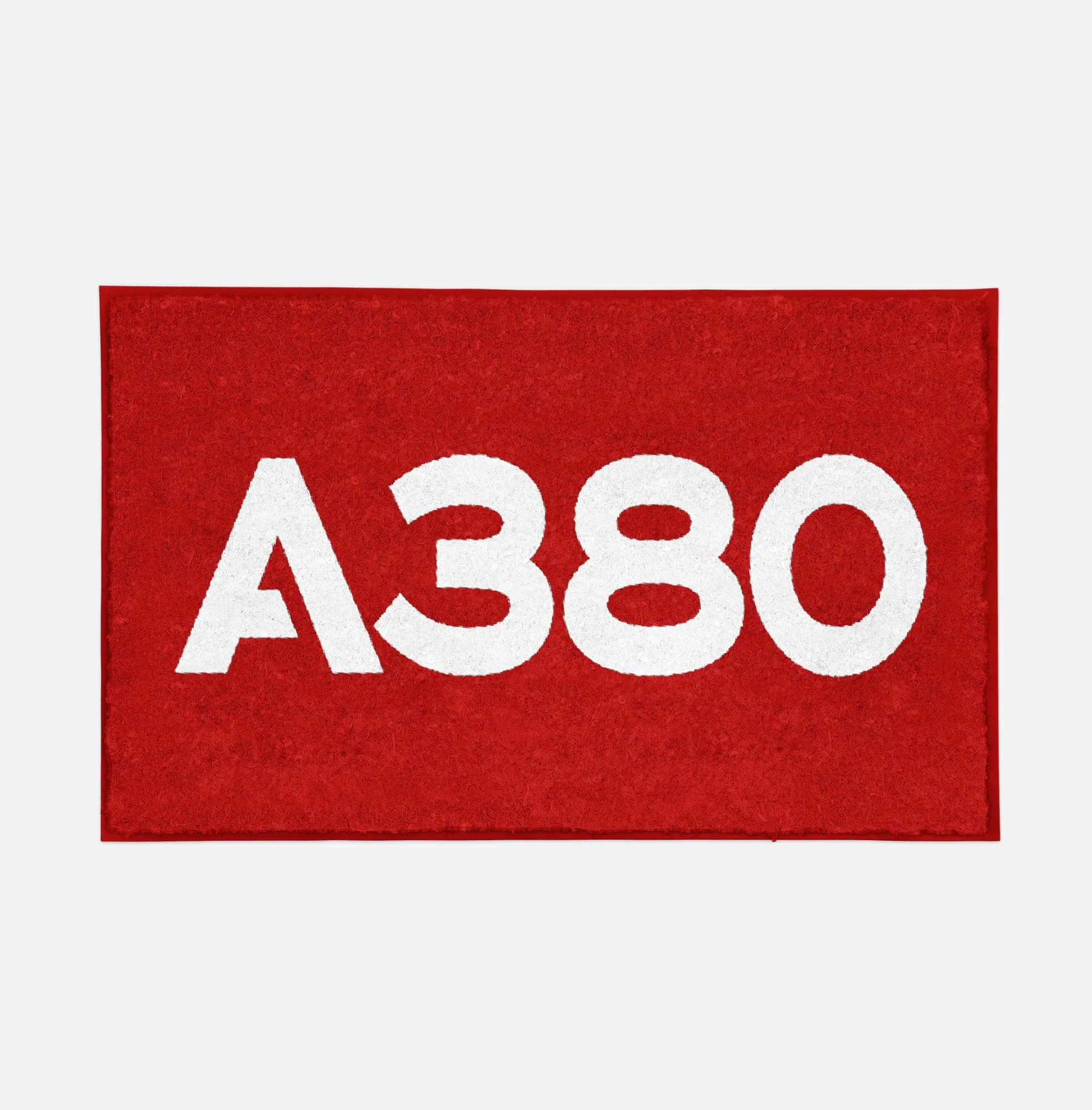 A380 Flat Text Designed Door Mats