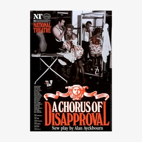 A Chorus of Disapproval 1985 Print star pattern wallpaper