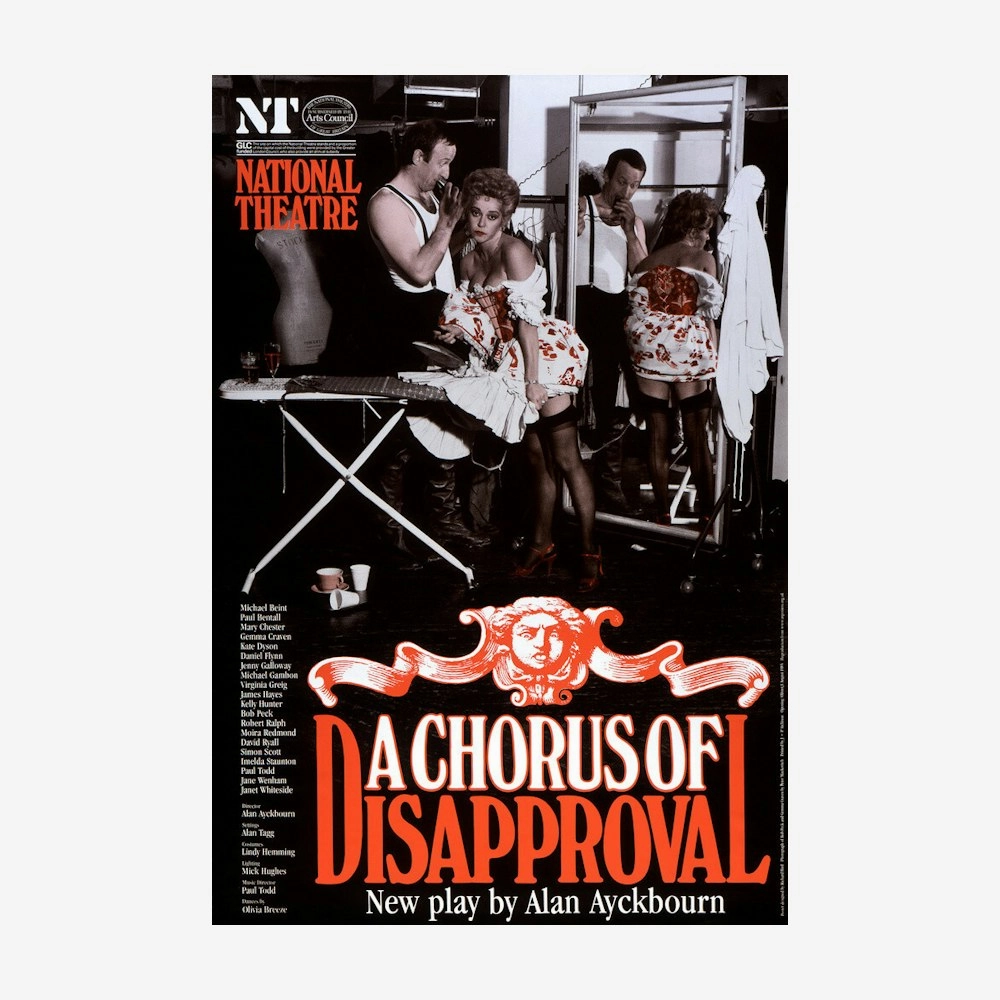 A Chorus of Disapproval 1985 Print star pattern wallpaper
