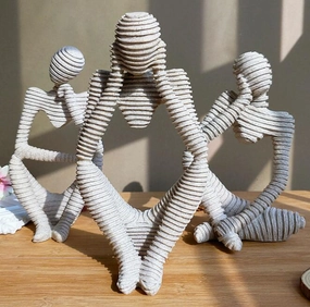Abstract Character Decoration ceramic table ornament