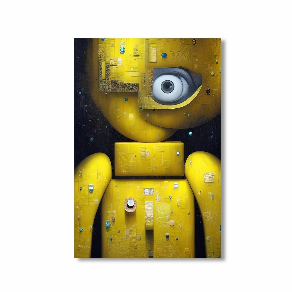 Abstract Forms by Artwerx framed mural artwork