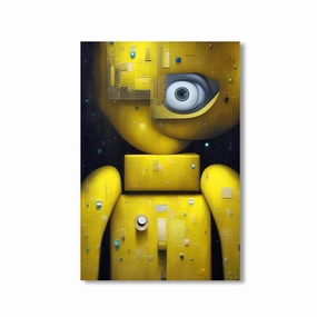 Abstract Forms by Artwerx framed mural artwork