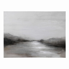 Abstract Lake Painting 120cm modern mural painting