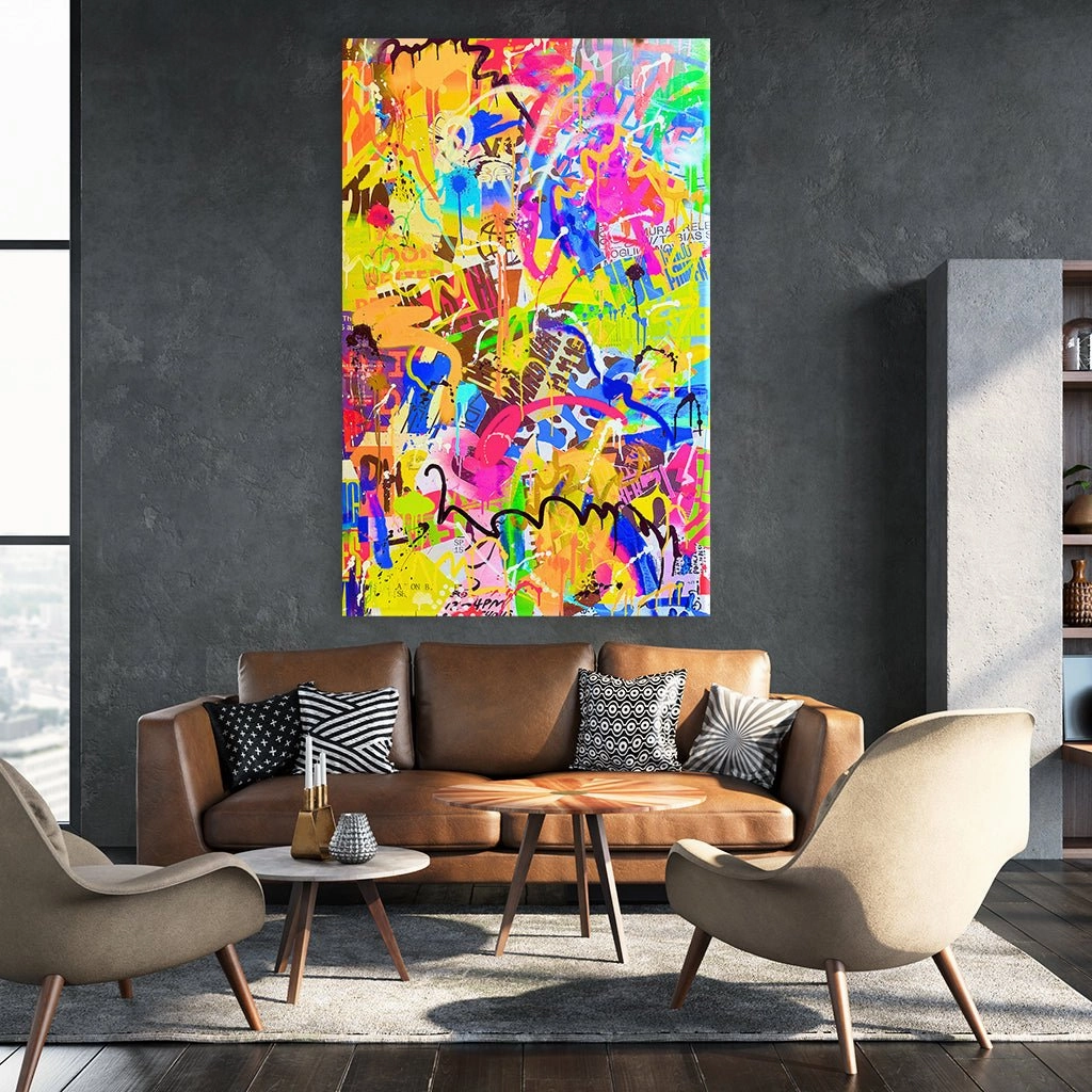 Abstract Lovers by RS Artist
