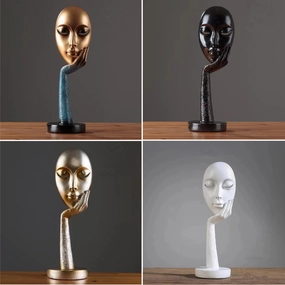 Abstract Statues Sculpture ceramic table ornament