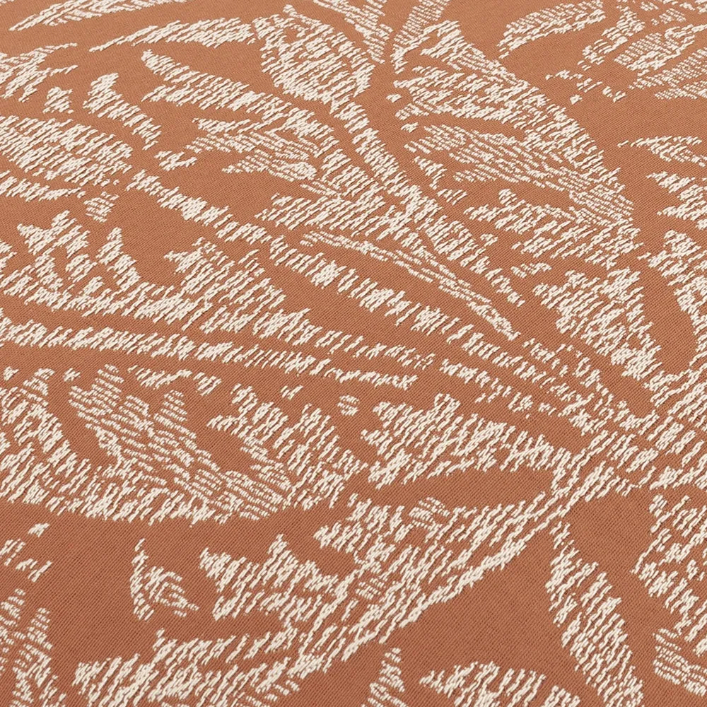 Acorn Tonal Jacquard Cushion Brick
