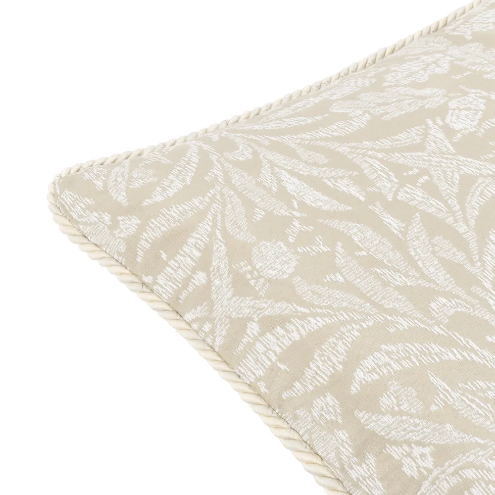 Acorn Tonal Jacquard Cushion Linen