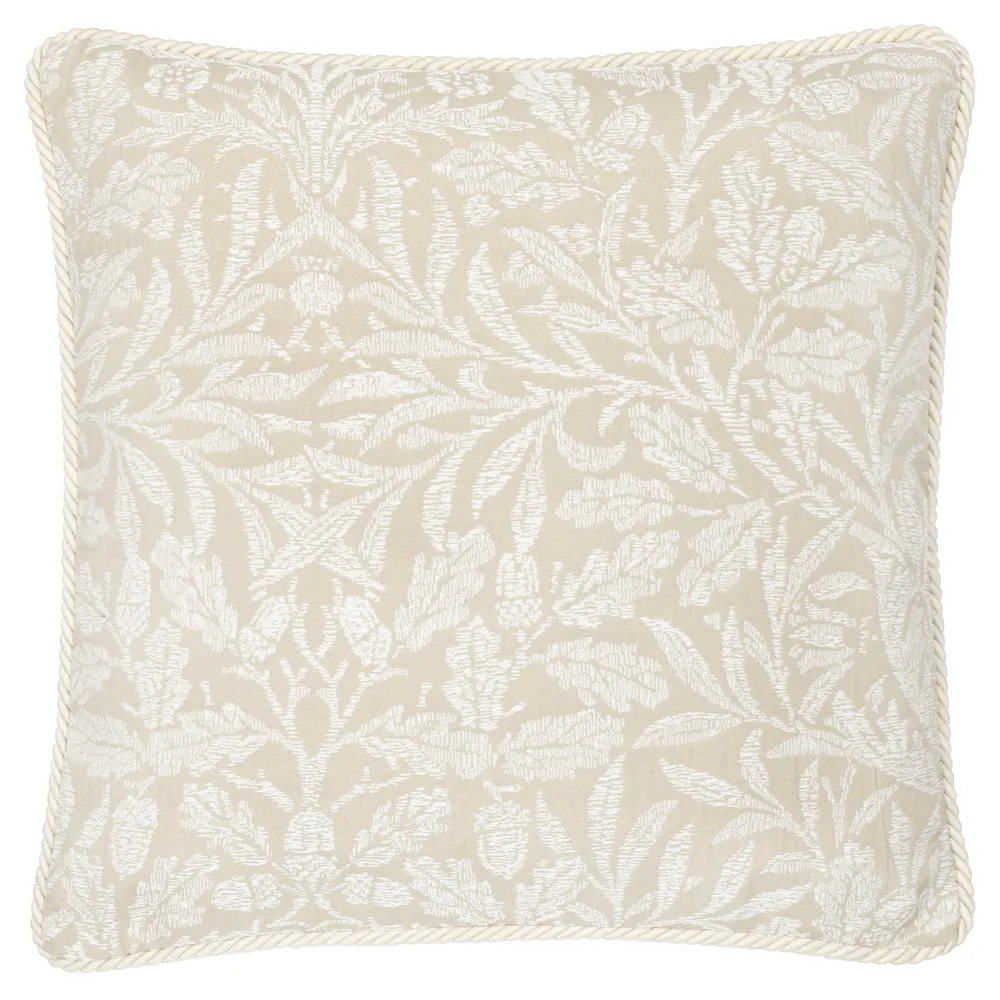 Acorn Tonal Jacquard Cushion Linen