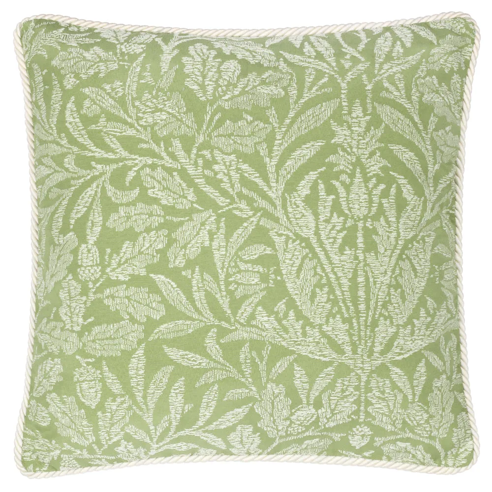 Acorn Tonal Jacquard Cushion Sage