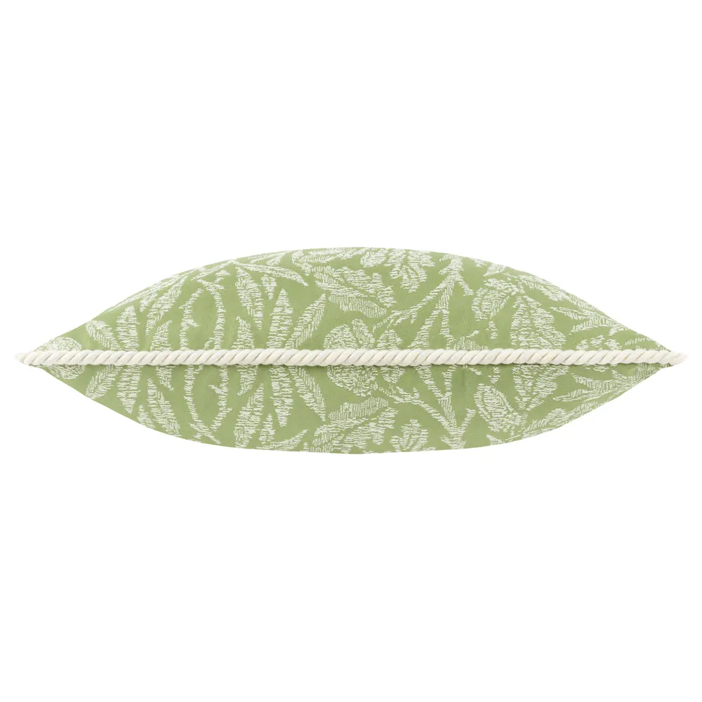 Acorn Tonal Jacquard Cushion Sage
