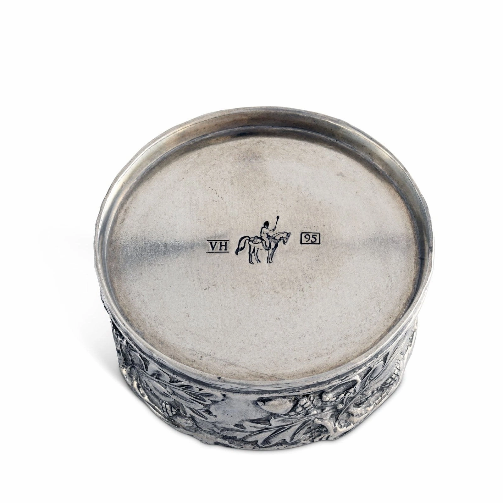 Acorn Oak & Leaf Pewter Wine Coaster