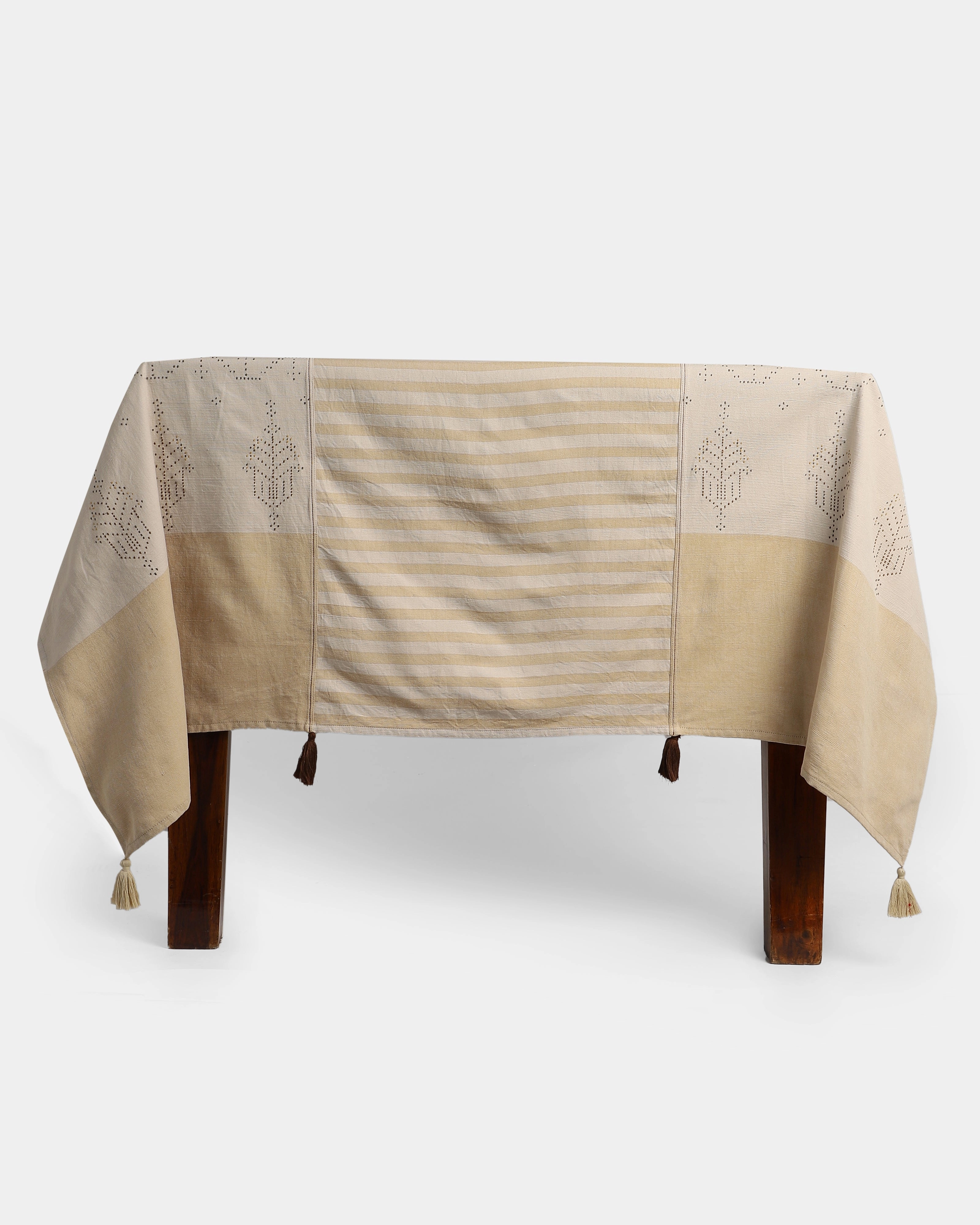Afina Tangalia Cotton Table Cover ceramic table ornament