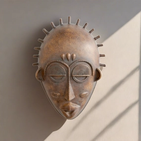 AFRICAN WALL MASK 39X28CM decorative home ornament