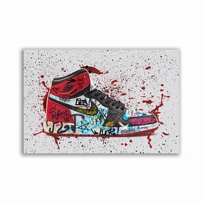 Air Jordan Art framed mural artwork