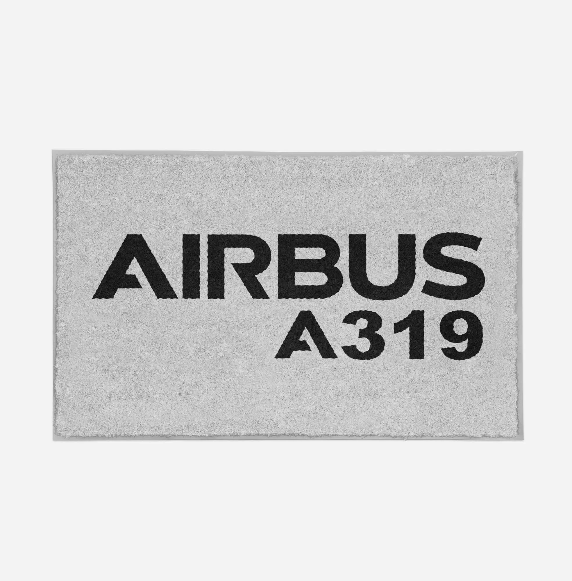 Airbus A319 & Text Designed Door Mats