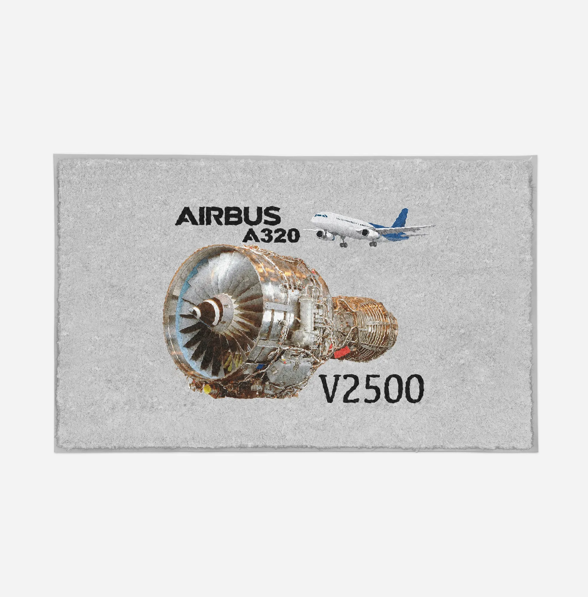 Airbus A320 & V2500 Engine Designed Door Mats