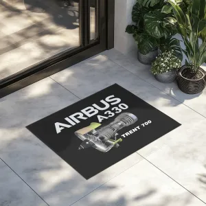 Airbus A330 & Trent 700 Engine Designed Door Mats door entrance rug