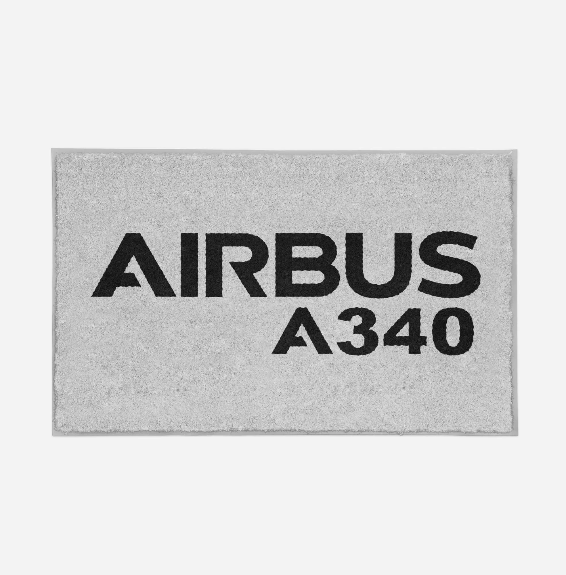 Airbus A340 & Text Designed Door Mats