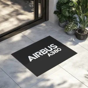 Airbus A350 & Text Designed Door Mats door entrance rug