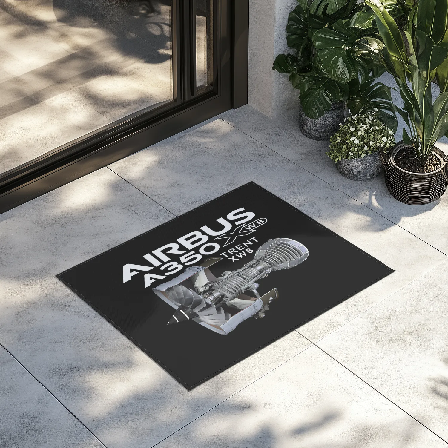 Airbus A350 & Trent Wxb Engine Designed Door Mats door entrance rug