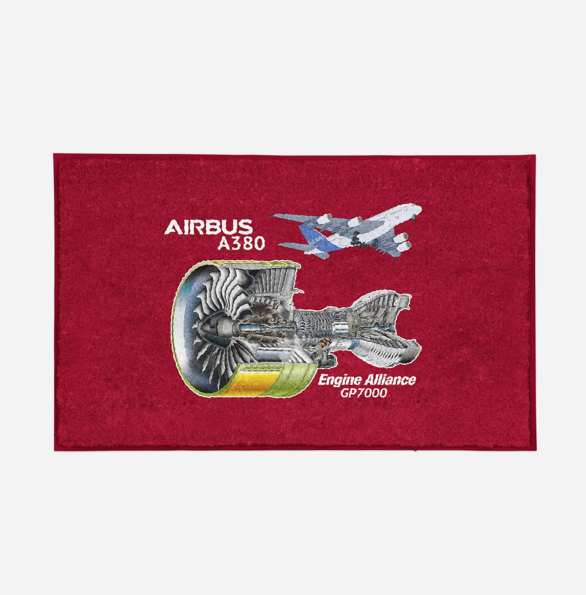 Airbus A380 & GP7000 Engine Designed Door Mats