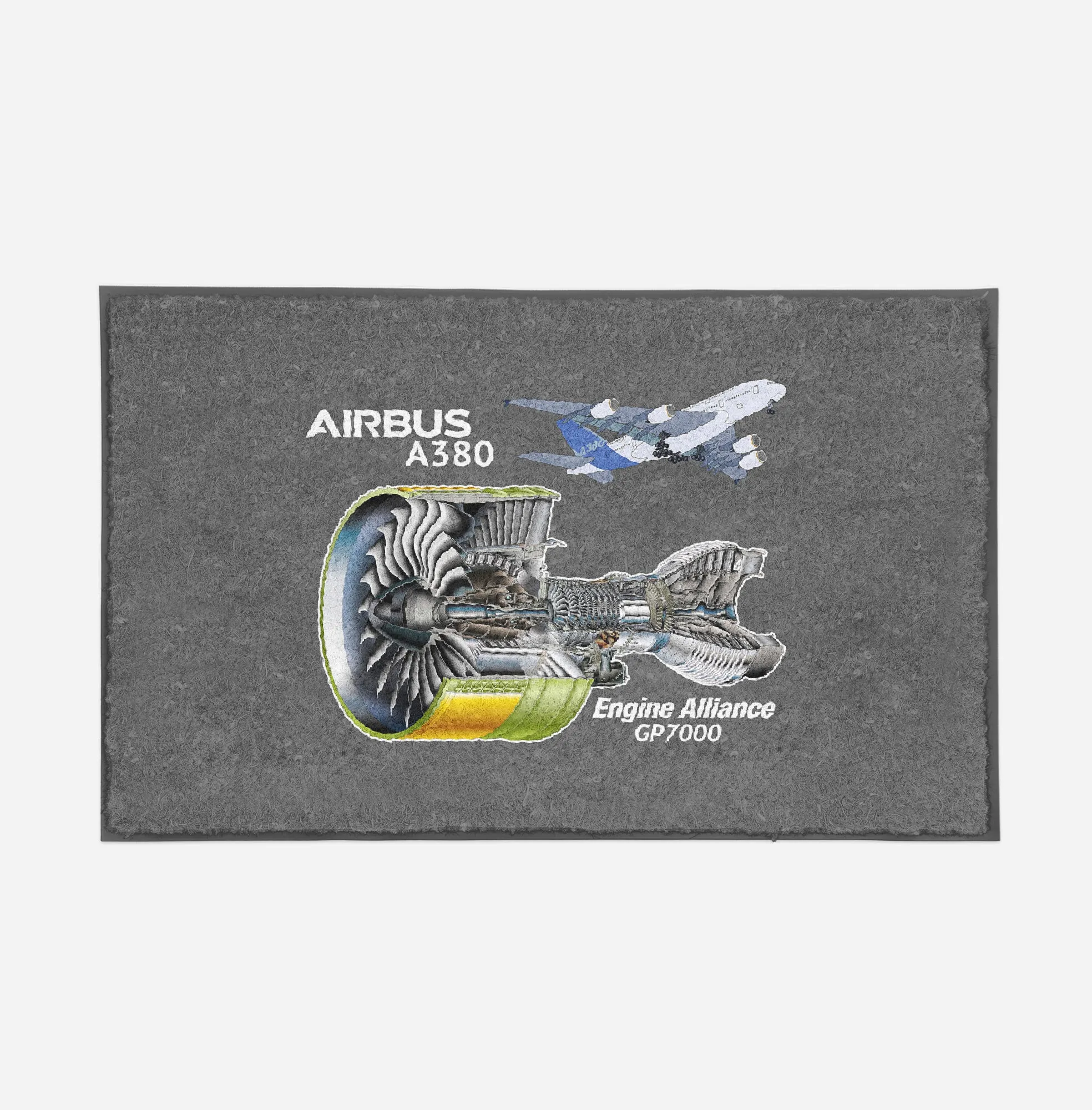Airbus A380 & GP7000 Engine Designed Door Mats